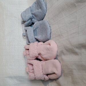 Carter's 2 Set of Slippers 3-6 Months